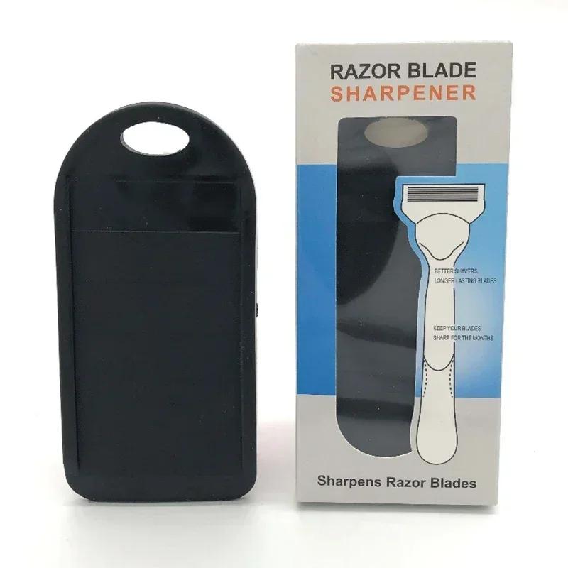 

Безопасная точилка для лезвий бритвы, очиститель, ручная шлифовка, силиконовый очиститель для бритвы, инструменты для бритья, мужские аксессуары для бритья чёрный