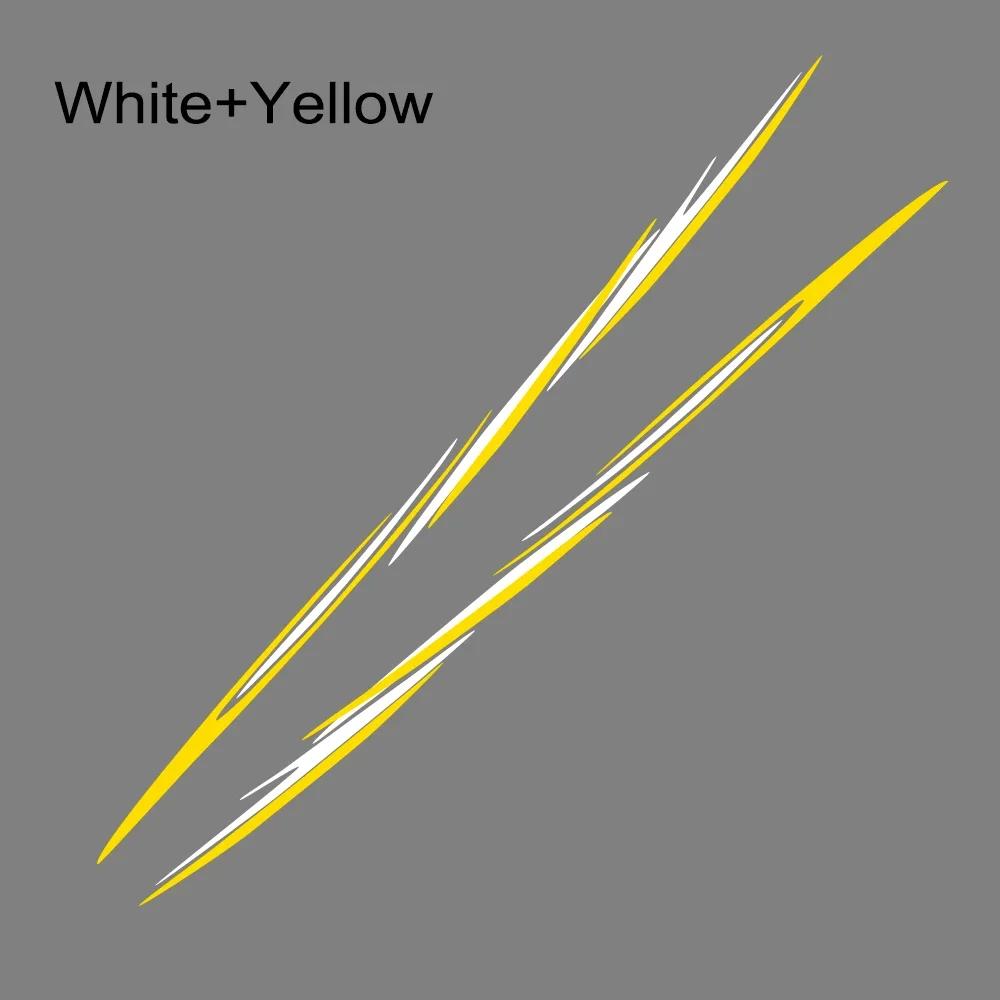 2PCS Car Door Waist Line Stickers For Kia Sportage Auto Body Sport Strips Style Vinyl Film PVC Decor Decals Tuning Accessories