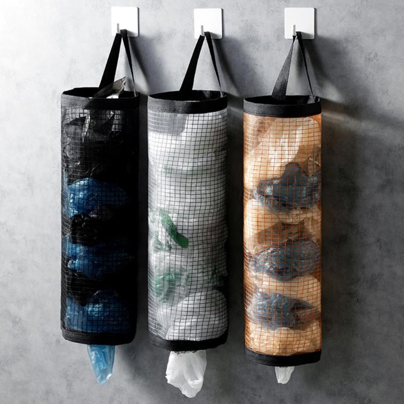 Efficient Nylon Wall Hanging Bag For Household Essential Space Efficient Solution For Organizing Trash Bags In Pantries Garage Or Office