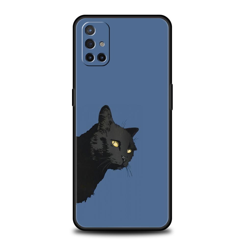 Phone Case For OnePlus 12 11 10 9 Pro 9T 12R 10R 9R 9RT 10T 8T 8 7 6T 7T Nord 2T CE 2 5G N200 N10 N100 Cover Cat Cartoon Cute