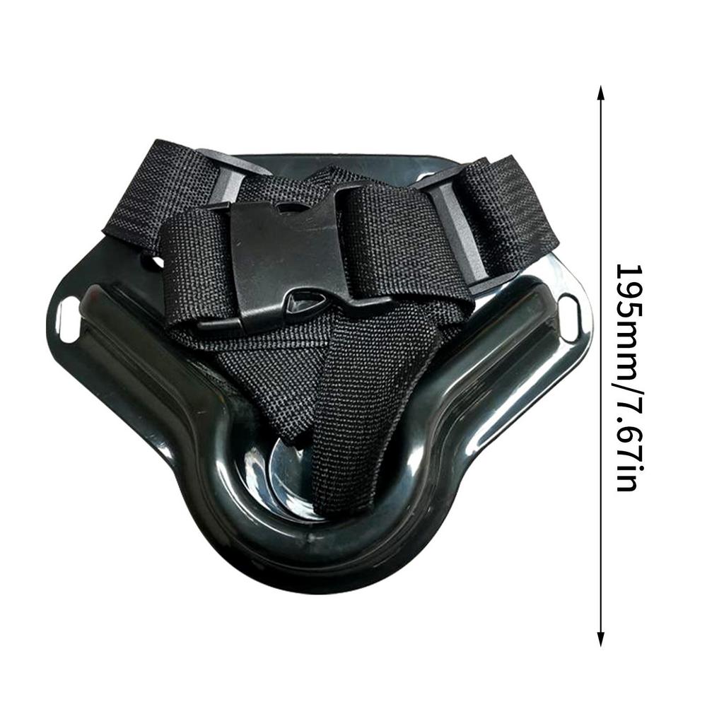 

Outdoor Fishing Pole Belt Deep Sea Fishing Rod Holder Waist Belt Fishing Poles Secure Support Belt For Outdoor 1Pc чёрный