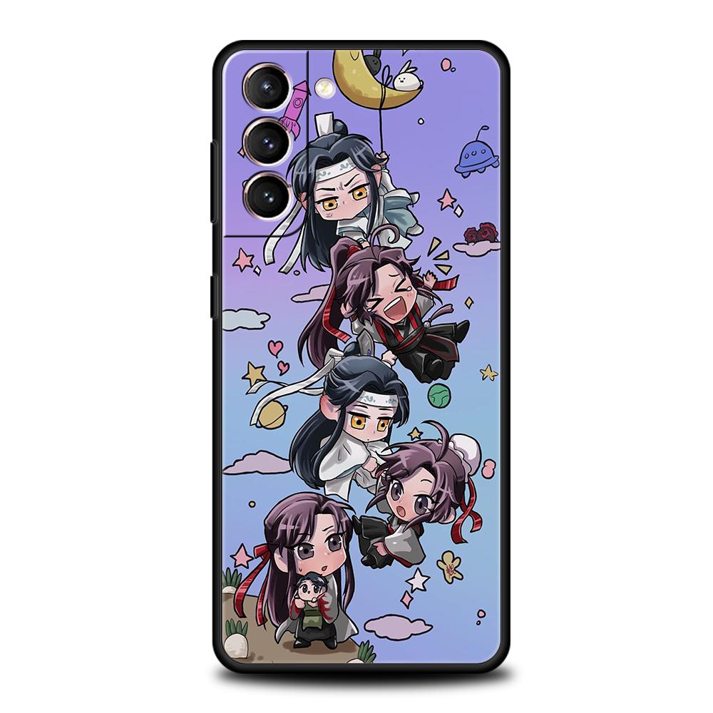 Phone Case for Samsung Galaxy S25 Edge S24 S23 S22 S20 S21 FE Ultra S10 S10E Plus Soft TPU Grandmaster Of Demonic Cultivation