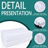 10 pcs Sublimation Towels Blank,12 x 12 Inch white microfiber towels wash cloths,white hand towels for bathroom wash clothes, small hand towels spa