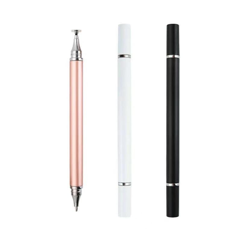 1pc Touch Screen Pen for Android Apple Ipad Tablet Touch Screen Pen Two in One Capacitive Pen Mobile Phone Anti Mistouch Stylus