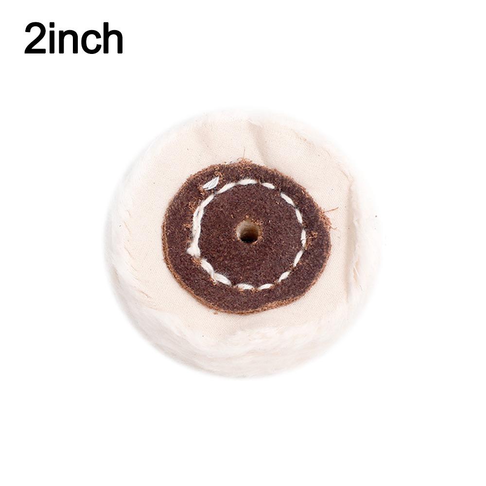 

Бавовняна ворсиста тканина Тканинне полірувальне коло 2-12 дюймів Полірувальне коло Ювелірні інструменти 2in