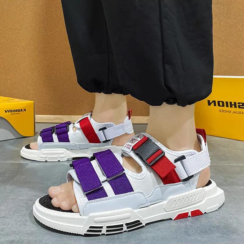 Casual Men Sandals Summer Shoes Sandal Mens Sandles Outdoor Breathable Comfort Slip On Plus Size Open Shoes Sandalias Hombre