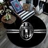Juventus Football Club3 Round Area Rug,Carpet Rug for Living Room Bedroom Sofa Playroom Decor,Non-slip Floor Mat