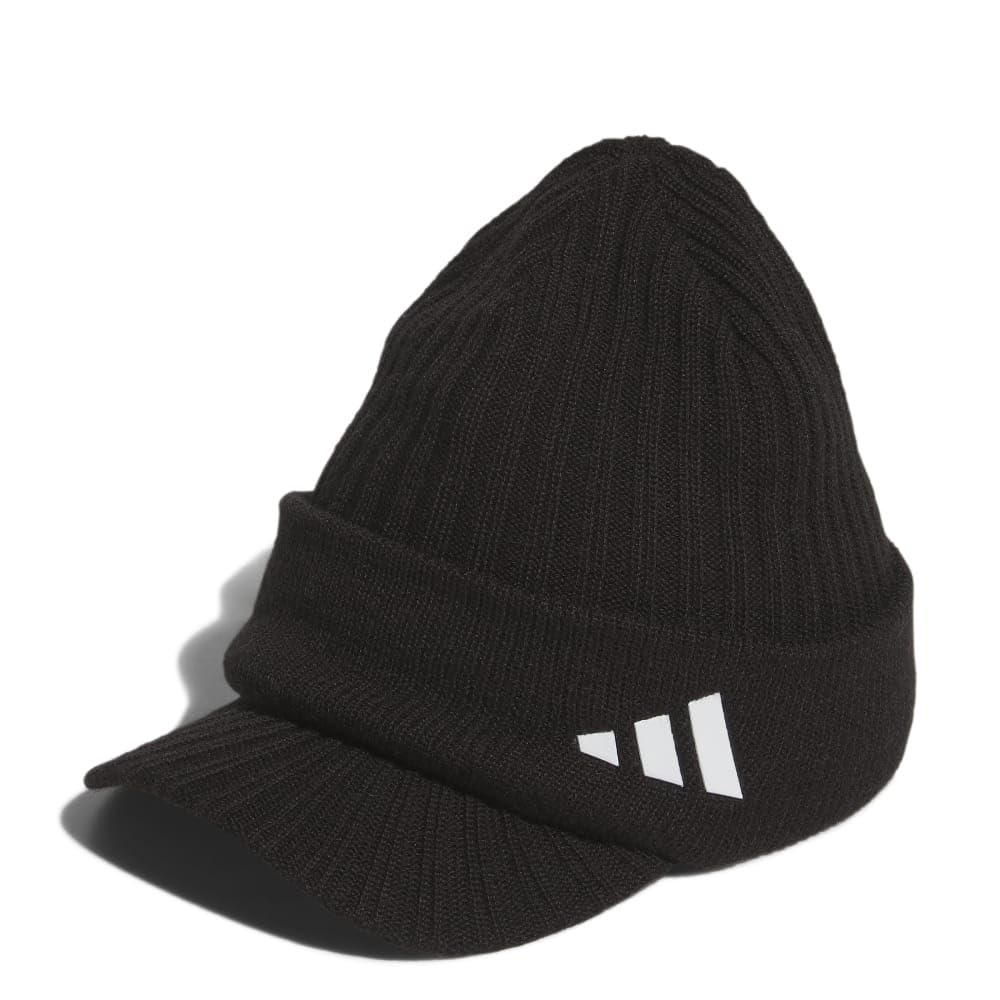 

Вязаный козырек для гольфа Adidas, черный, кепка COLD.RDY, мужской, чёрный