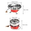 Lixada Windproof Piezo Ignition Gas Stove Outdoor Cooking Gas Burner with