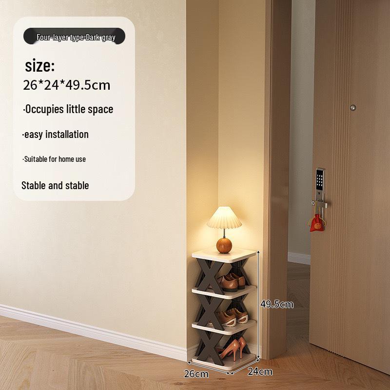 Multi-Layer Detachable Shoe Rack for Entryway and Storage Solutions