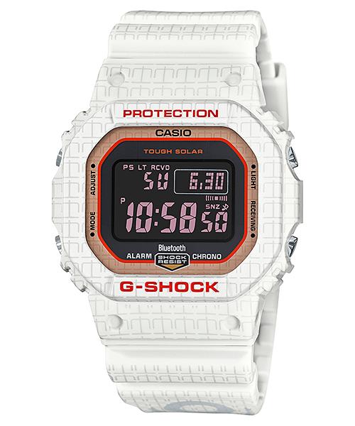 Casio Men s Resin 200M Water Resistant Shock Resistant Quartz Watch GW-B5600SGZ-7 белый