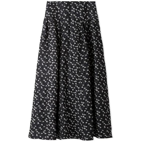 Lily Brown Variation Volume Skirt LWFS245040 Women s