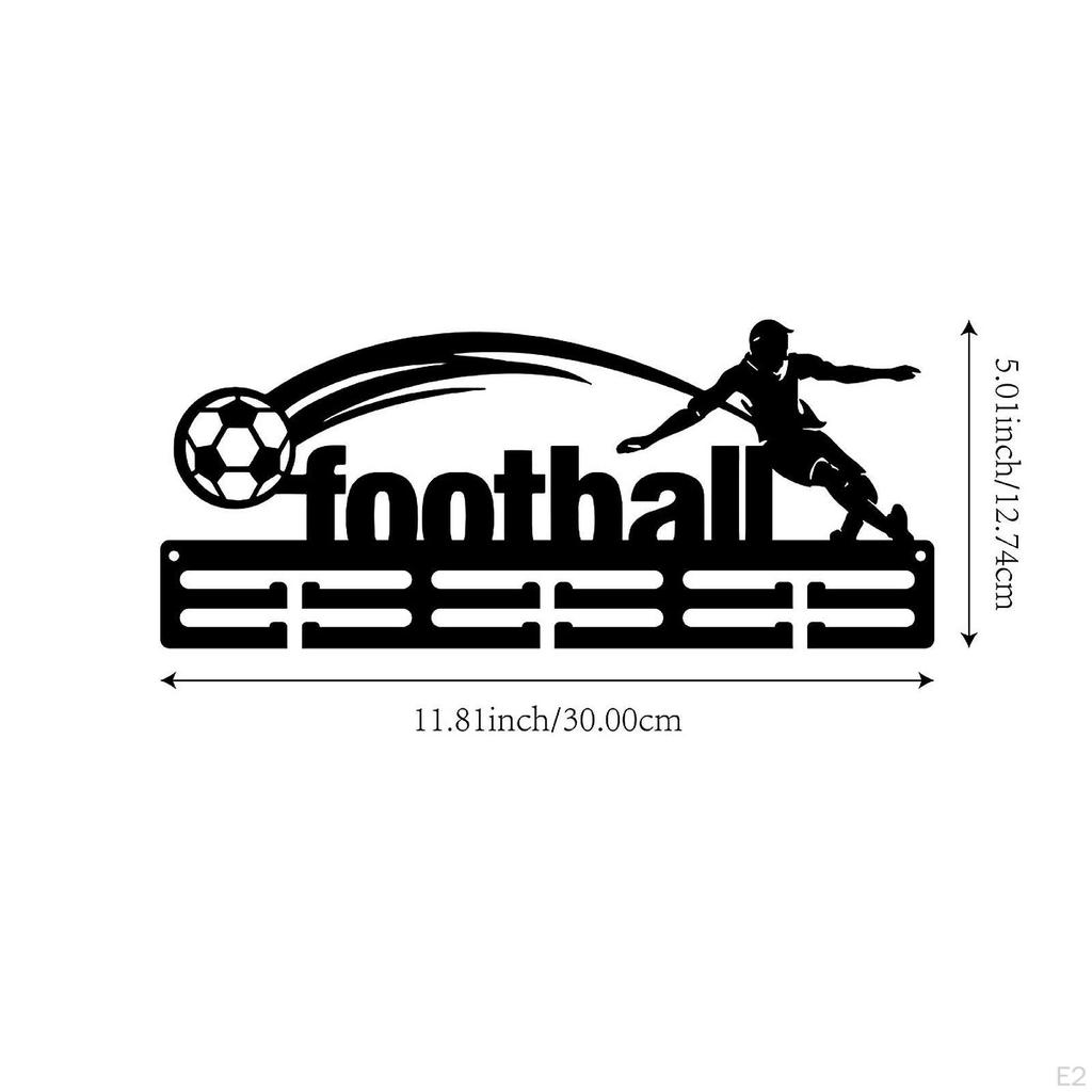 Aufhängerhalter, Einfach zu installieren Auszeichnungshalter, Metallorganisator für Sport, Rahmen für Rennmedaillenregal, Medaillen