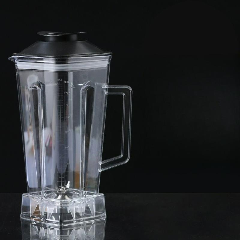 1pcs 2L Capacity Blender Spare Compatible for Blender Replacement Part Transparent for SILVER CREST Blender Spare Jug New