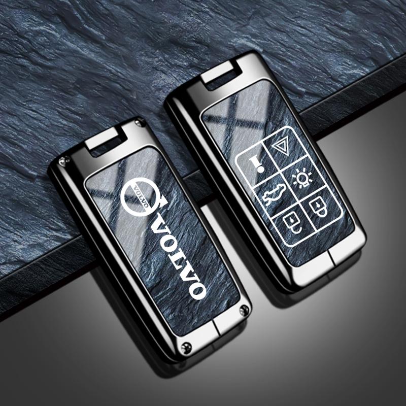 Auto Smart Fernbedienung Schlüsselhülle Abdeckung Schale Halter Schlüsselanhänger Für Volvo S60 S80 V60 XC60 XC70 S60L S80L V40 XC90 Schutz Zubehör