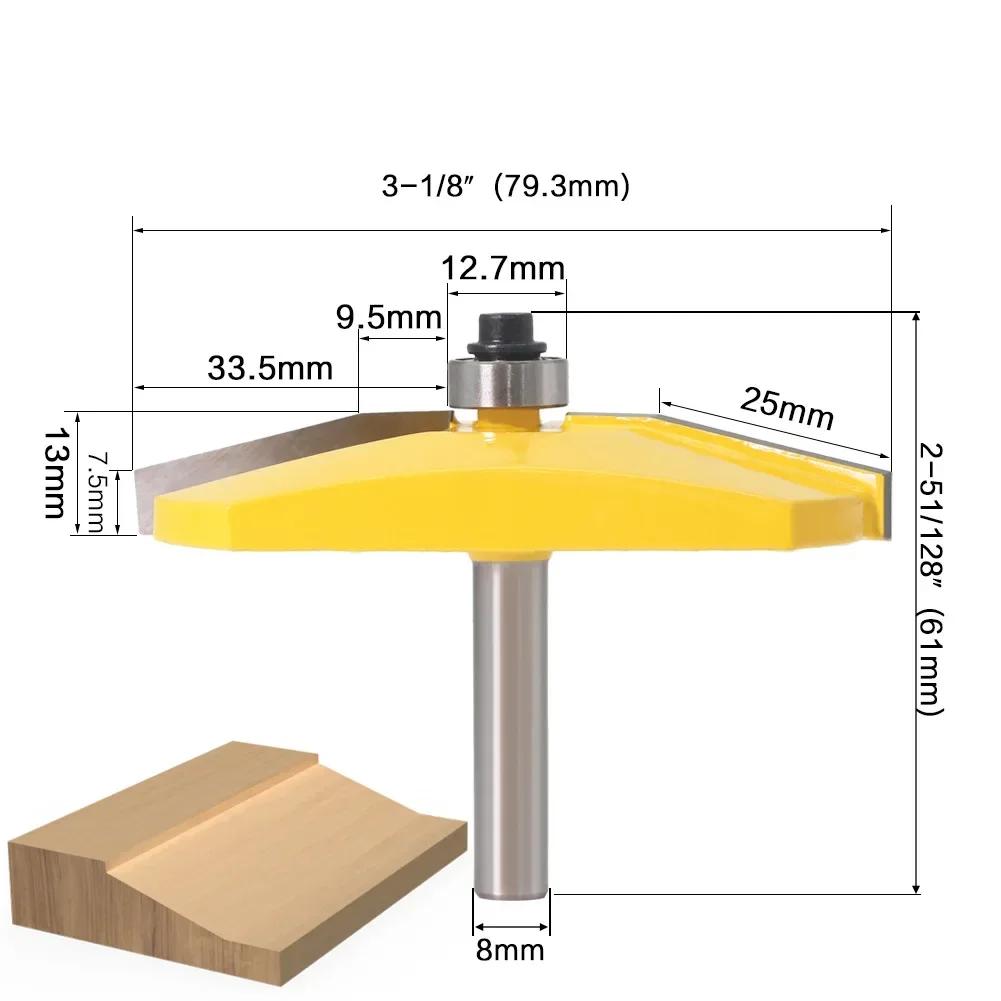 1PC 8MM Shank Milling Cutter Wood