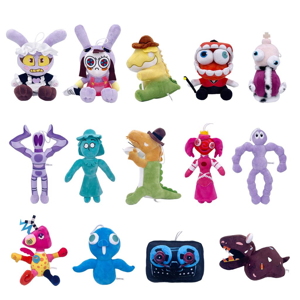 Der Erstaunliche Digitale Zirkus Jax Plüschtier Niedliche Anime Stoffpuppe Kinder Geburtstags Weihnachtsgeschenk