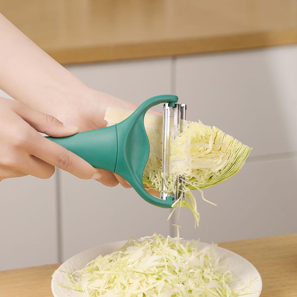 Serrated Design Cabbage Slicer Handheld Vegetable Peeler Practical Cabbage Grater  Salad