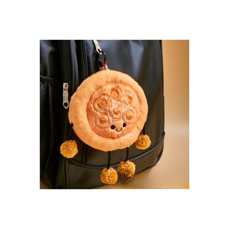 Xinjiang Souvenir Plush Naan Keychain Keyring With Hanging Strap For Travel Gifts