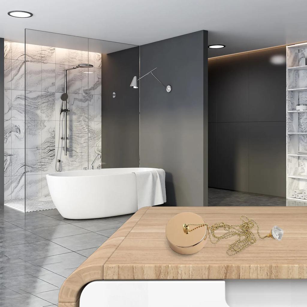 Bathroom Light Control Ceiling Mounted Light Antique Brass Pull Cord Switch Ceiling Fan Control Compact Design