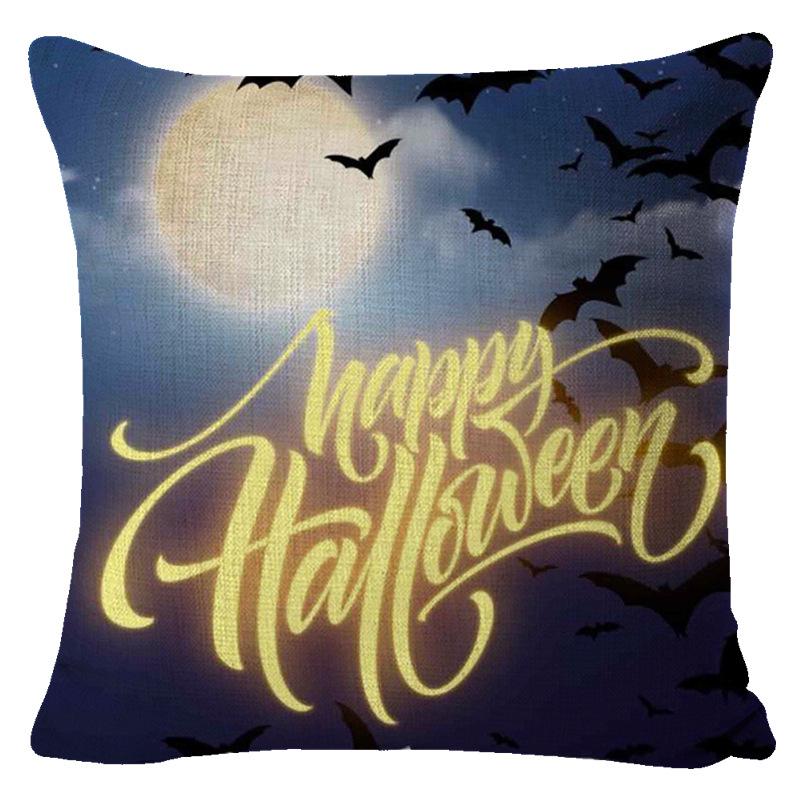 New Halloween Pillow Case Halloween Pillow Core Bed Home Decoration Bedside Cushion