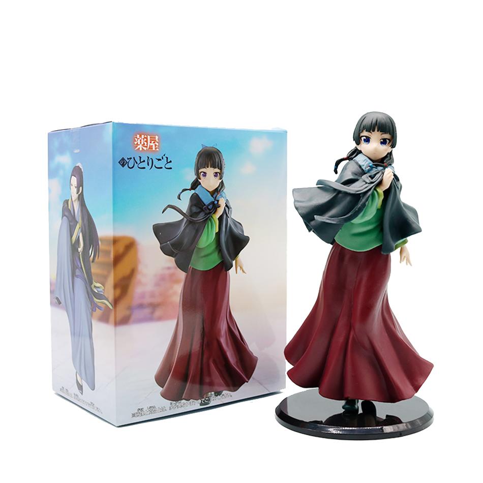 Maomao the Apothecary Diaries Season 2 Anime Figure 21cm PVC Model Toy with Cloak Action Figurine Doll for Collectors
