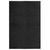 VidaXL Fußmatte Waschbar Schwarz 120x180 cm