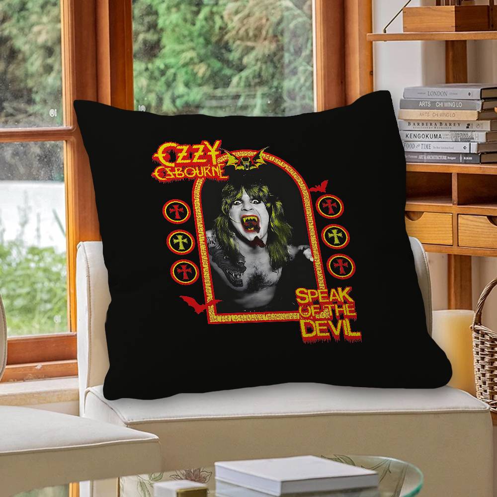 O-Ozzy-Osbourne Band Pillowcases Home Bedding Decorative Pillow Cover Wedding Super Soft Pillow Case