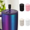 Silikon Magnetischer Strohhalmdeckel Auslaufsicher Staubdicht Strohhalmabdeckung Bunt 3D Strohhalm Schutz für Brumate Era/Resa Becher Universal