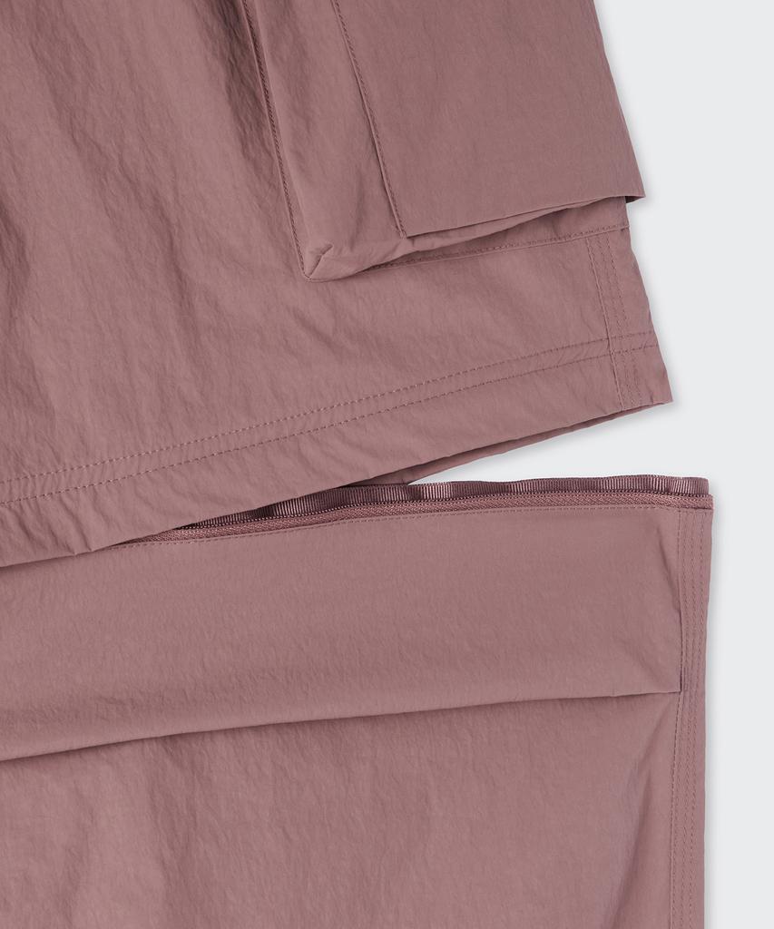 Musinsa Standard [City Leisure] Wide Belted Detachable Cargo Pants [Smoke Pink]