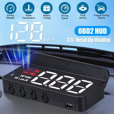 M3 Hud Head-Up Display Obd2 Bordcomputer Geschwindigkeits Projektor Obd2 Auto Bordcomputer Kraftstoffverbrauch Alarm Auto Zubehör