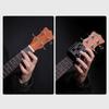 Tréninkový nástroj pro akordy na kytaru a ukulele, Pomůcka pro učení, Nástavec pro ukulele 23-26", Pomocník pro cvičení, Stiskátko akordů, Pomůcka pro výuku hudby