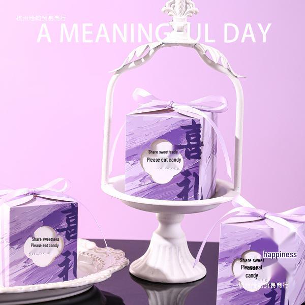 2025 New Chinese Style Wedding Favor Candy Box Set