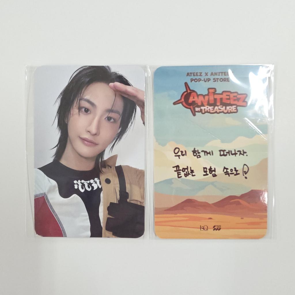 ANITEEZN em Cartão Fotográfico de Evento da Loja Pop-Up TREASURE