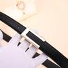 Womens Leather Belt Fashion Simple Versatile Suit Pants Genuine Cowhide Waist Strap