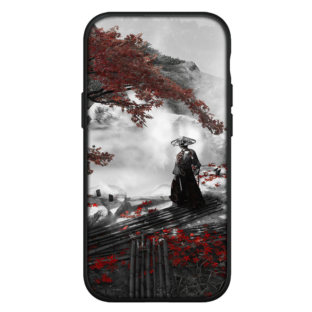 For iPhone 16 15 Xiaomi Redmi Note 14 13 12 11 Pro Max X 8 16e Samsung Galaxy S25 S24 S23 Moto OPPO Huawei Bushido Japan The Samurai Ninja Phone Case