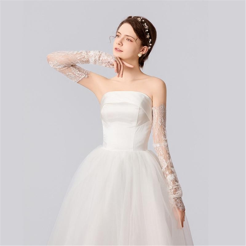 Wedding White Gloves Wedding Concert Operas Party Costume White Gloves for Bride and Bridesmaids Lady Gloves