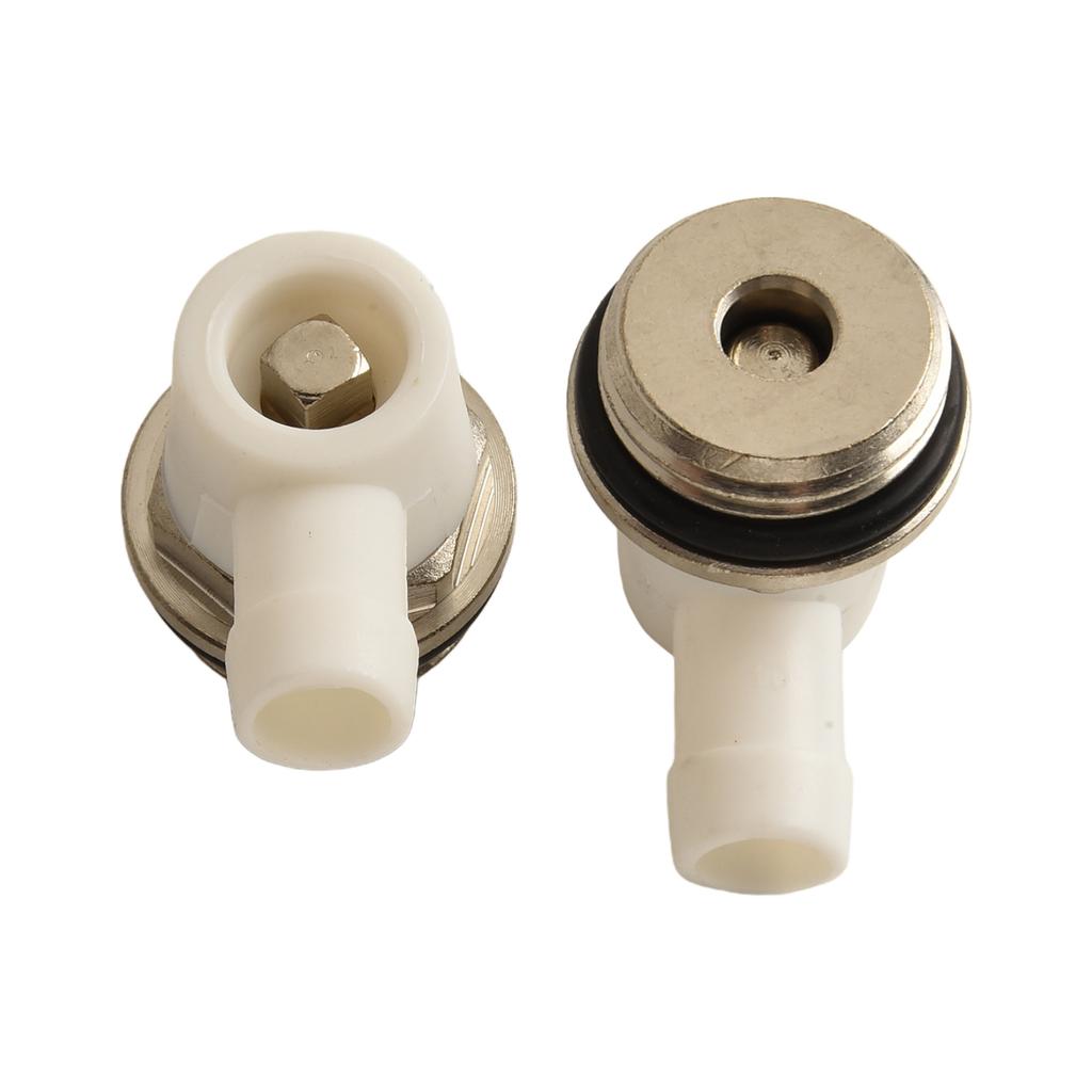 Drain Outlet 1 2 Inch Radiator Vent Valve Self-sealing Thread Easy Operation Efficient Drainage Reliable Performance