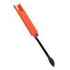 Fishing Rod Holder Foldable Orange Fish Pole Ground Inserted Support Bracket Accessory