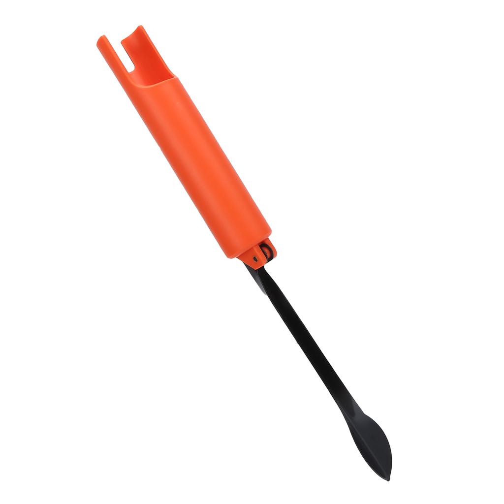 Fishing Rod Holder Foldable Orange Fish Pole Ground Inserted Support Bracket Accessory