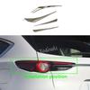 For Mazda CX-8 CX8 2016 2017 2018    Car Sticker Eyebrow Body Rear Tail Back Light Lamp Frame Trim Panel Accessory