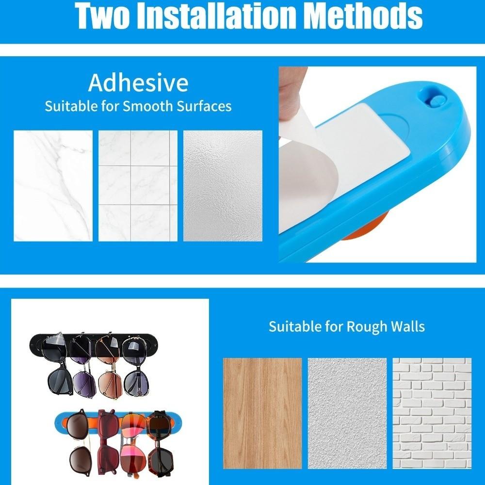 Wall Mounted Eyeglass Storage Rack Waved Design Glasses Display Rack Eyeglass Rack  Shops