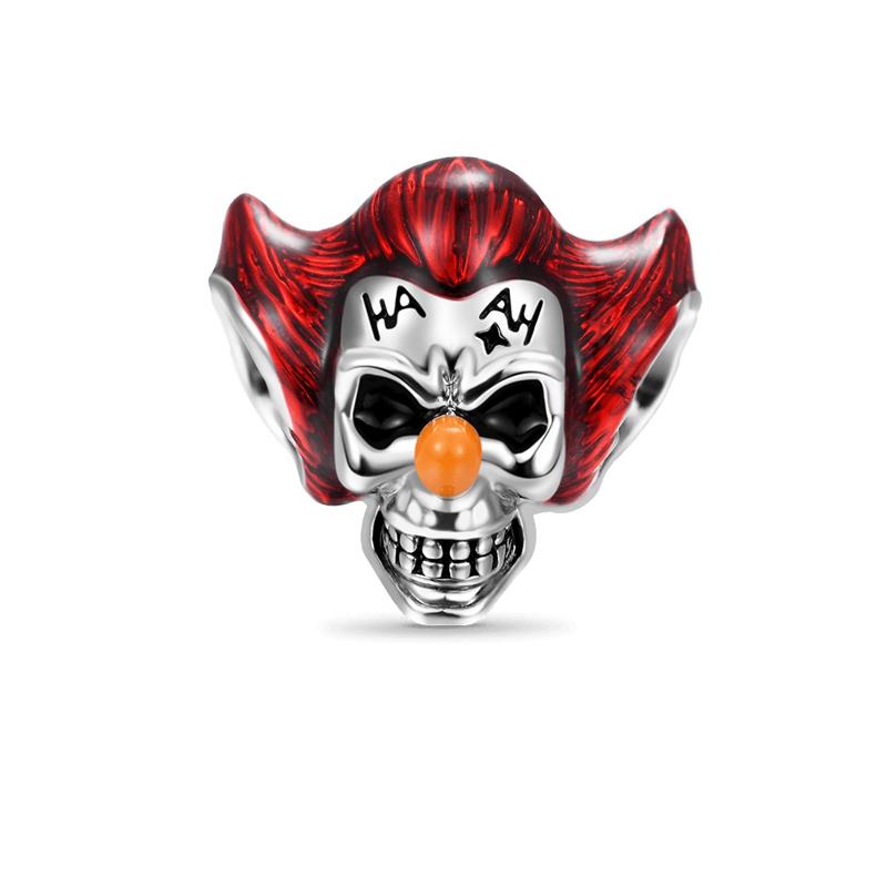 New Copper Skull Extraterrestrial Charm Of Ley Chain Bead Fit Original Bracelet Accessories Diy Women Jewelry