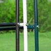 Iron Art Balloons Archway Black White Green Flower Frame Door  Wedding Ornament