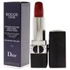 Dior Rouge Dior Couture Colour Refillable Lipstick - #999 (Satin) 3.5g/0.12oz