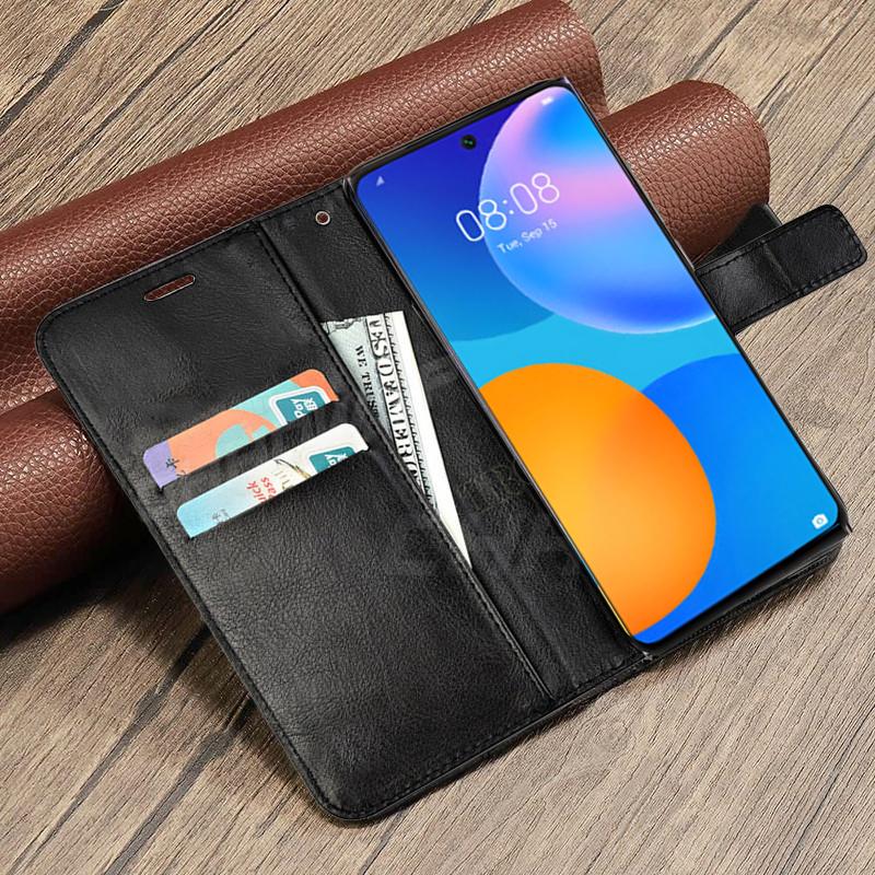 Case For Xiaomi Redmi Note 9S 9 Pro Max Fashion Magnetic Leather Wallet Flip Phone Cases For Redmi 9 9A 9C Note9 Soft Silicone Holder Stand Back Cover