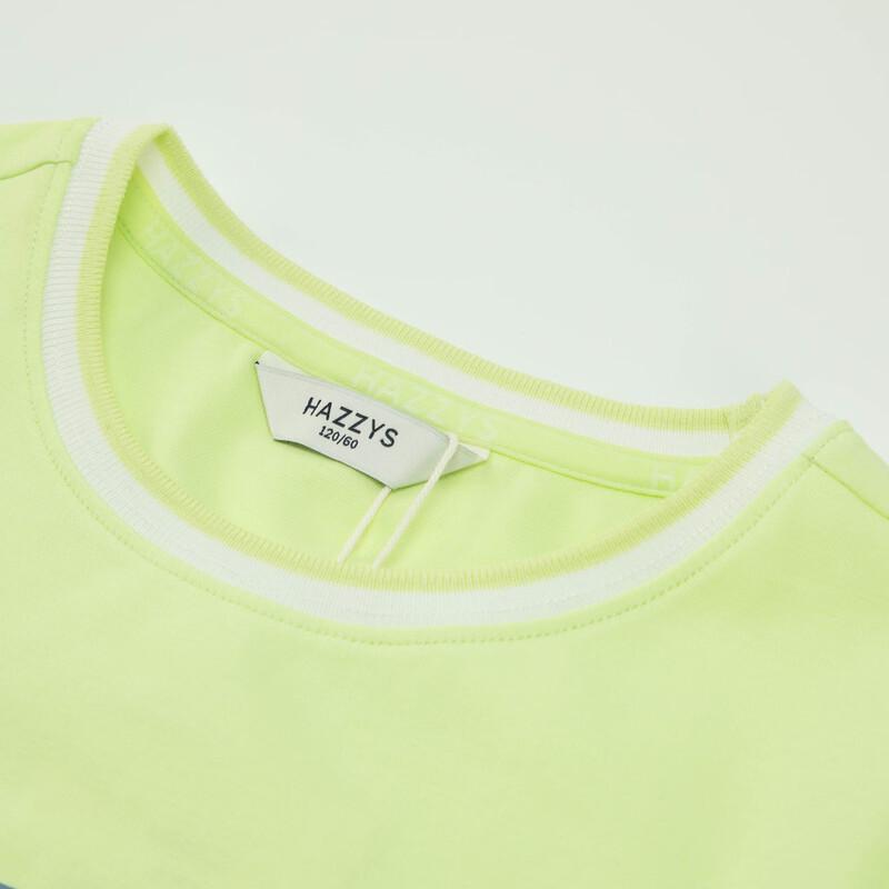 HAZZYS Boy's Contrast Cuff Stretch Short-Sleeve T-Shirt