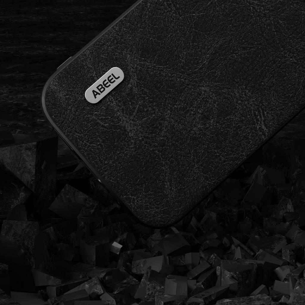 ABEEL For Samsung Galaxy S23 FE Litchi Texture Cover PU Leather+PC+TPU Cell Phone Case