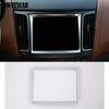 ABS Silver For Maserati Levante 2016-2025 Interior Accessories Car Interior Stickers Gear Shift Panel Cover Trim Stickers