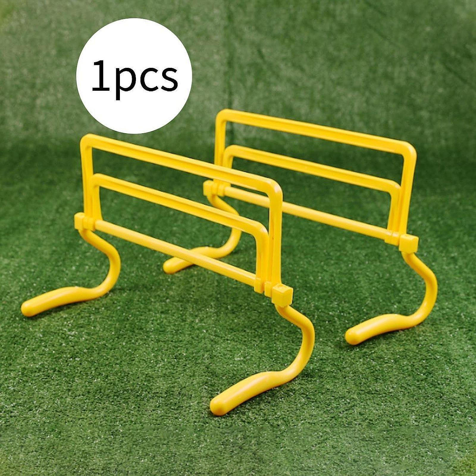 

Adjustable Hurdle Equipment for Speed Training, Ideal Track and Field Activities жёлтый